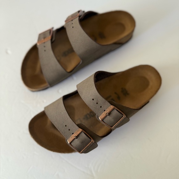 Birkenstock Brown Sandals Size 36 23cm - Picture 2 of 10